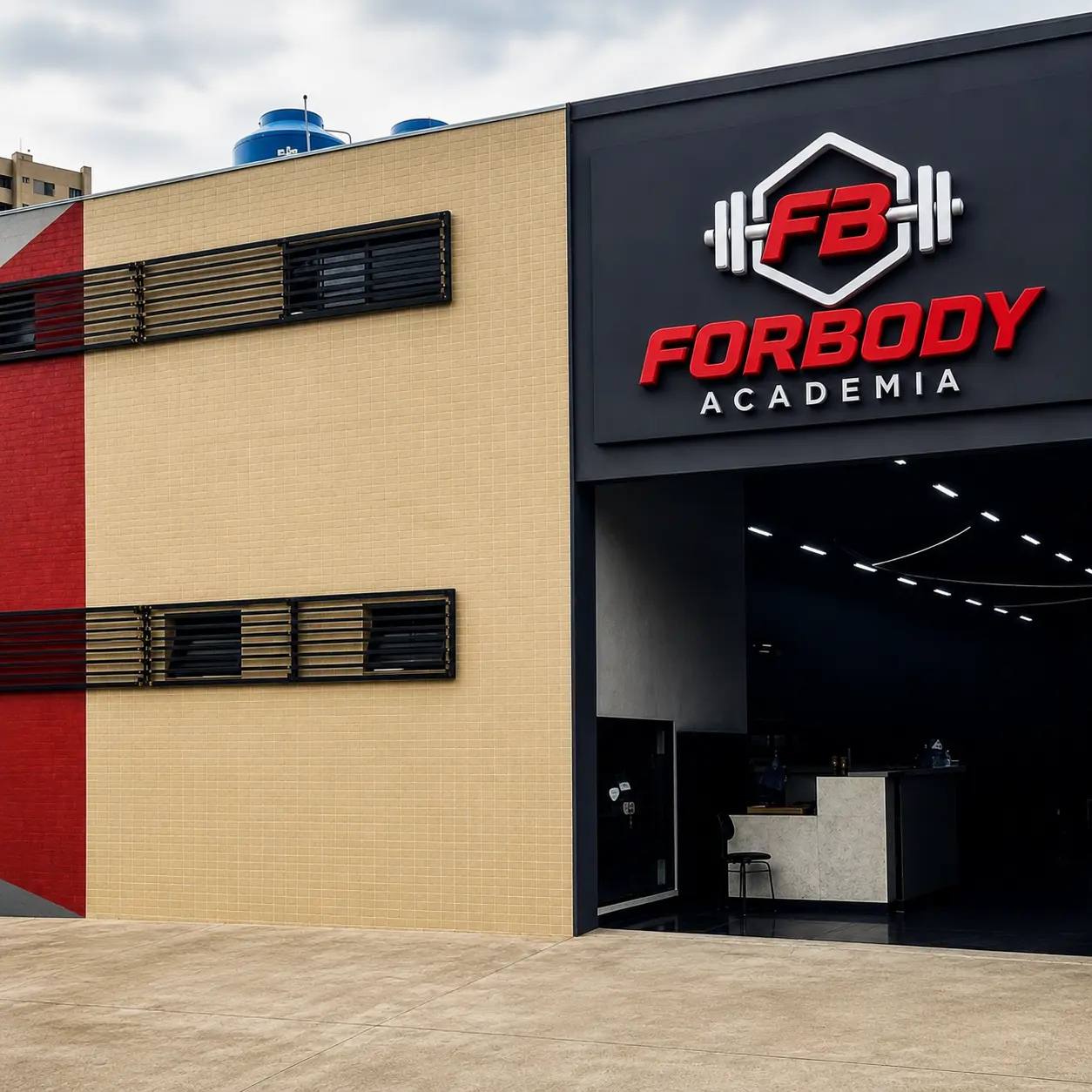 Fachada da unidade Forbody Triunfo